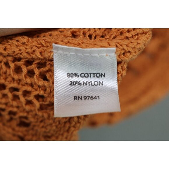 J.Jill Open Knit Sweater-Size Medium-Beachy-Open Knit-Sheer - Picture 2 of 11